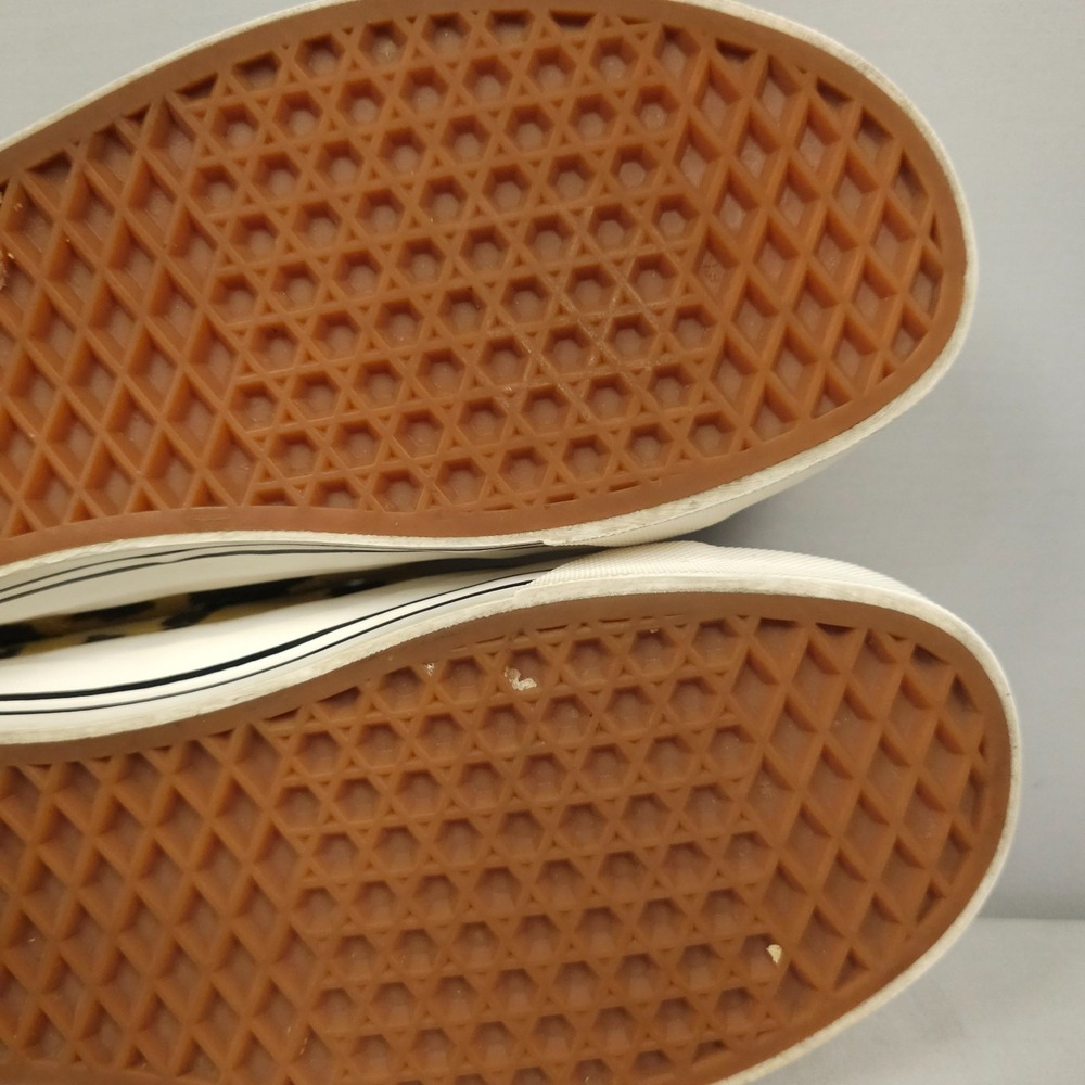 Vans Leopard Shoes Women Size 10 Tan Black Sid DX Anaheim Factory Low - Picture 13 of 16